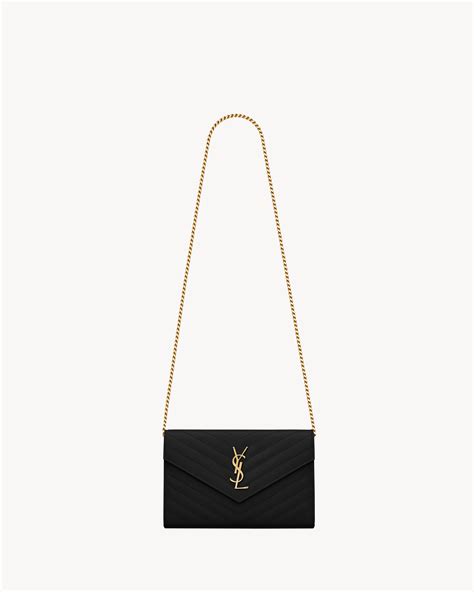 ysl cassandre clutch red|CLASSIC CASSANDRE CHAIN WALLET IN GRAIN DE .